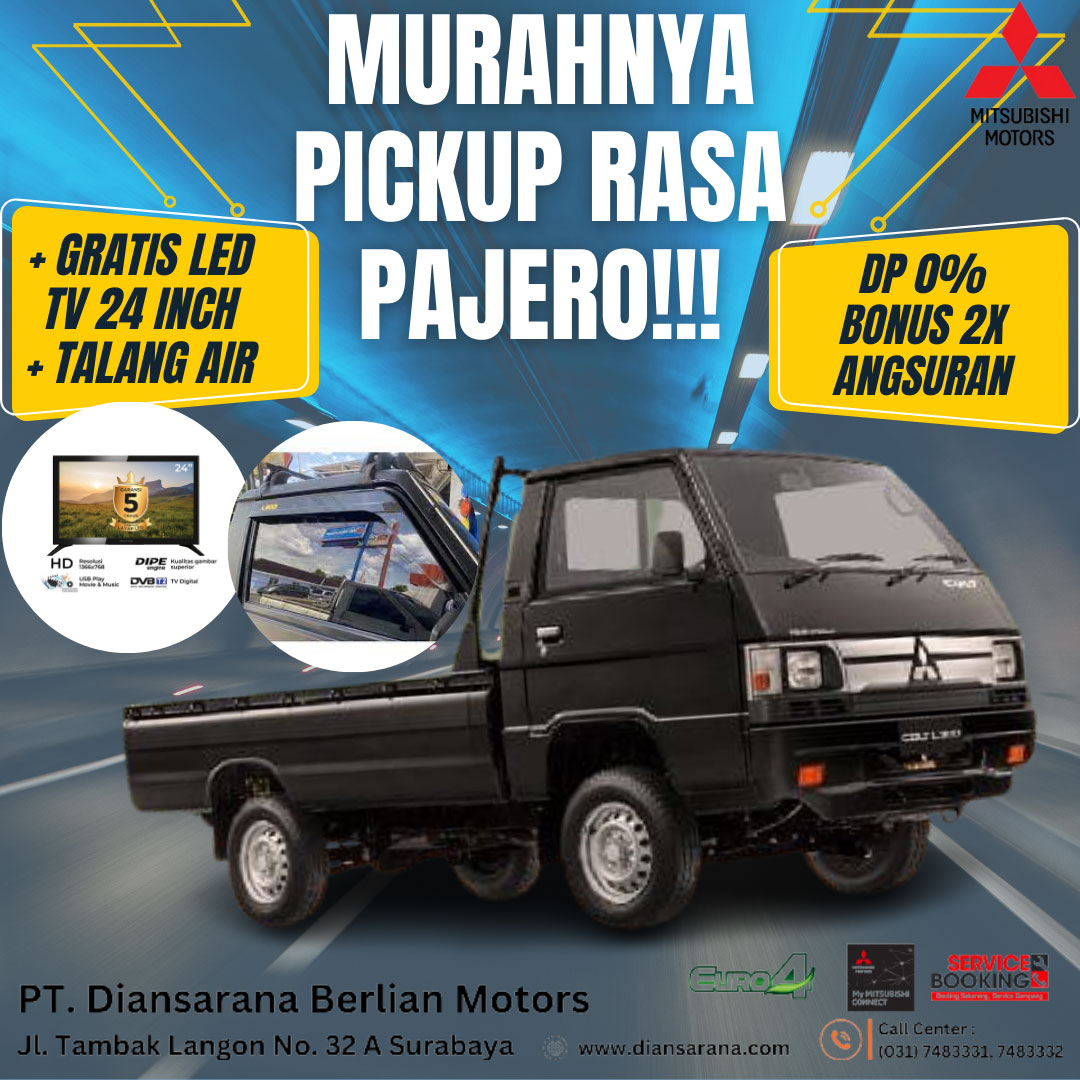 Murahnya Pickup Rasa Pajero!!!